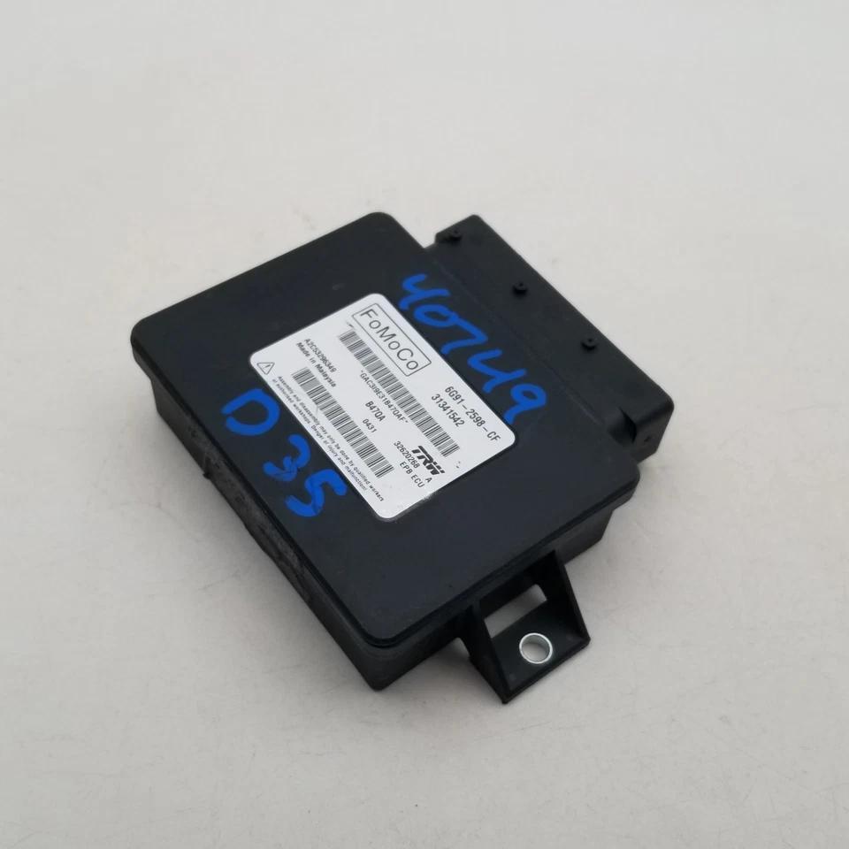 2009 2010 2011 2012 2013 Volvo S60 XC60 Parking Brake Control Module 6G912598CF - Image 4 of 4