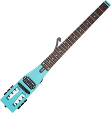 Electric Guitar Practice Portable Travel Guitar Maple Headless Solid Body Full S