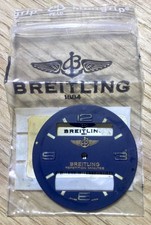 AUTHENTIQUE  Cadran  Montre  Breitling  Aerospace  Repetition Minute Bleu/ Blanc