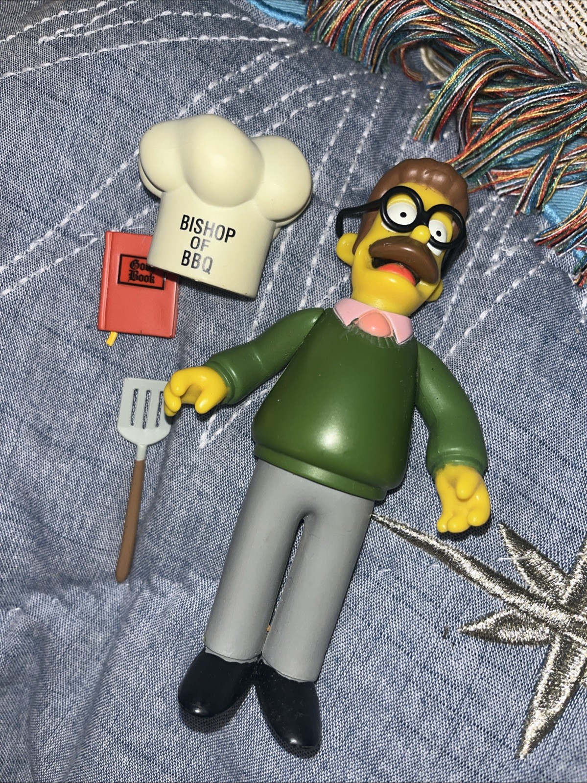 The Simpsons WOS Interactive Loose Figure Ned Flanders - Complete