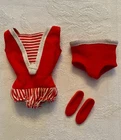 Vintage Barbie Skooter Swimsuit #1040 Bottoms, One Piece and Shoes Japan 1964
