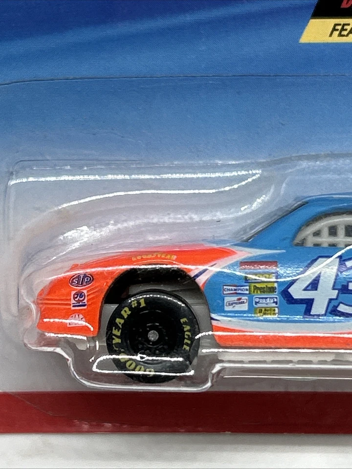 Coche diecast Hot Wheels Pro Racing 1997 Bobby Hamilton 43 Pontiac cardado Foto 4 de 4