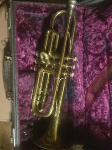 Vintage American Student  Cornet With Case