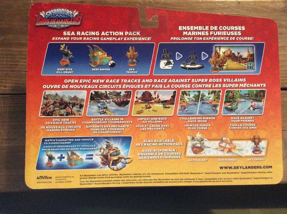 Sea Racing Action Pack : Skylanders Superchargers - NEUF