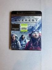 Everest 4K (Ultra HD, Blu-ray 2015) With Slipcover NO DIGITAL