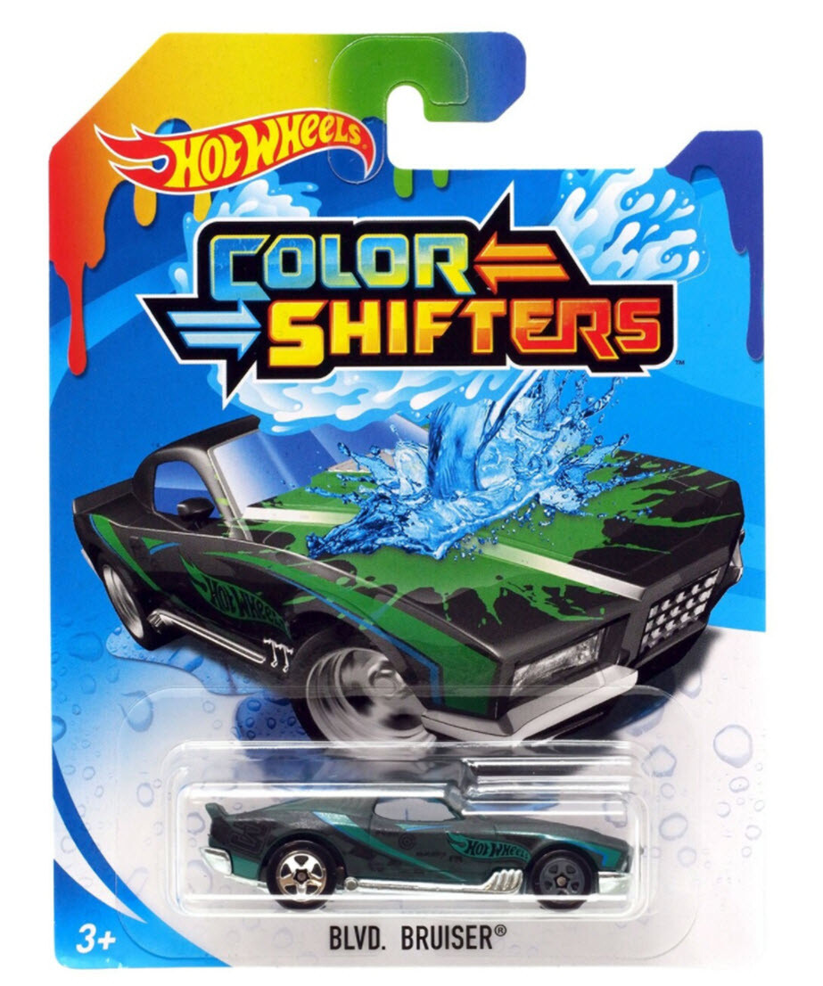 Hot Wheels COLOR SHIFTERS 2019 BLVD CRUISER Color Changing Diecast