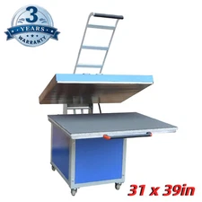 31" x 39" Manual Large Format Heat Press Machine Thermo Transfer Equipment-USA
