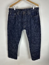 3Sixteen STYLE:CT-15x Jeans Selvedge Denim Straight Leg Men's SZ 38 Runs Smaller