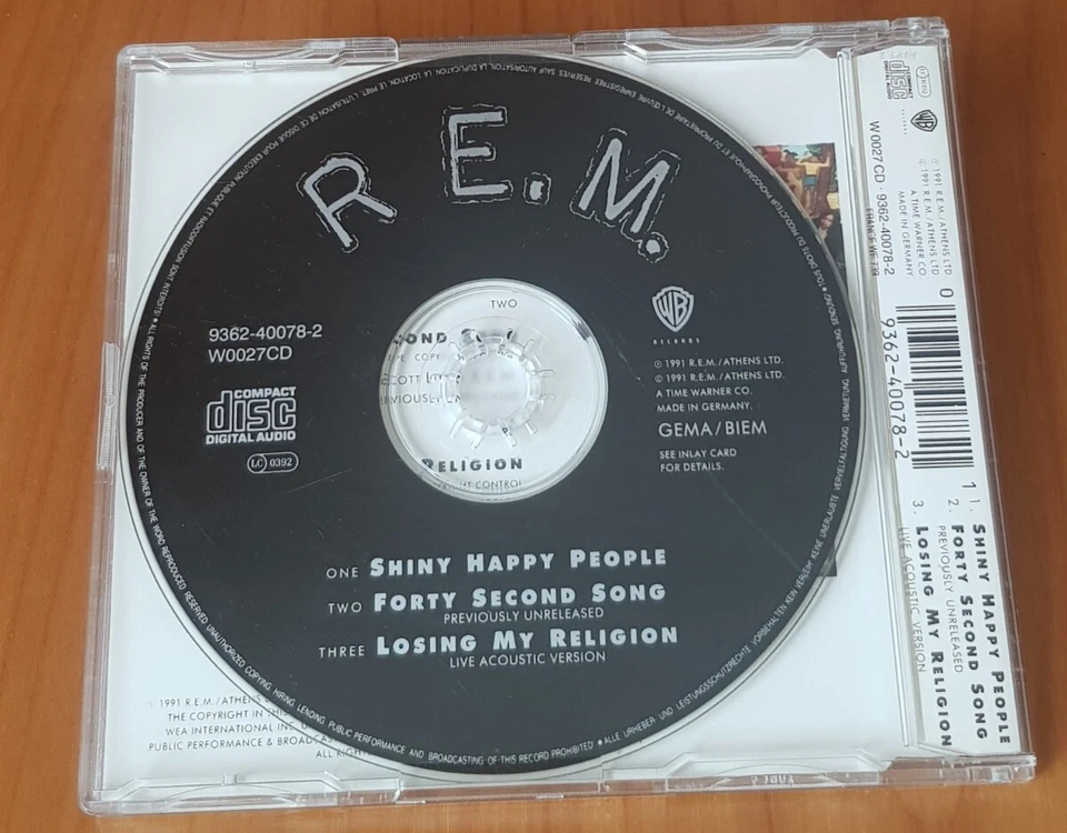 CD|Maxi-Single|R.E.M.|Shiny Happy People⚡BLITZVERSAND⚡ - Bild 4 von 4