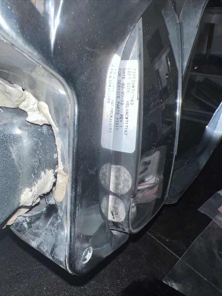 Espejo Revolution, cabezal VMAX II, cromo, cámara, lado del conductor, lado izquierdo #717163 Foto 4 de 4