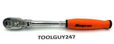 Snap On Fhclf72r O 38 Drive Orange Flexhead Soft Grip Long Compact Head Ratchet