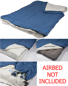 camping double duvet