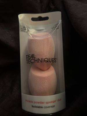 Real Techniques by Real Techniques Miracle Powder Sponge Duo ---