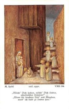 Flei&szlig;bildchen Heiligenbild Gebetbild Sp&ouml;tl" Holy card Ars sacra" 10645"
