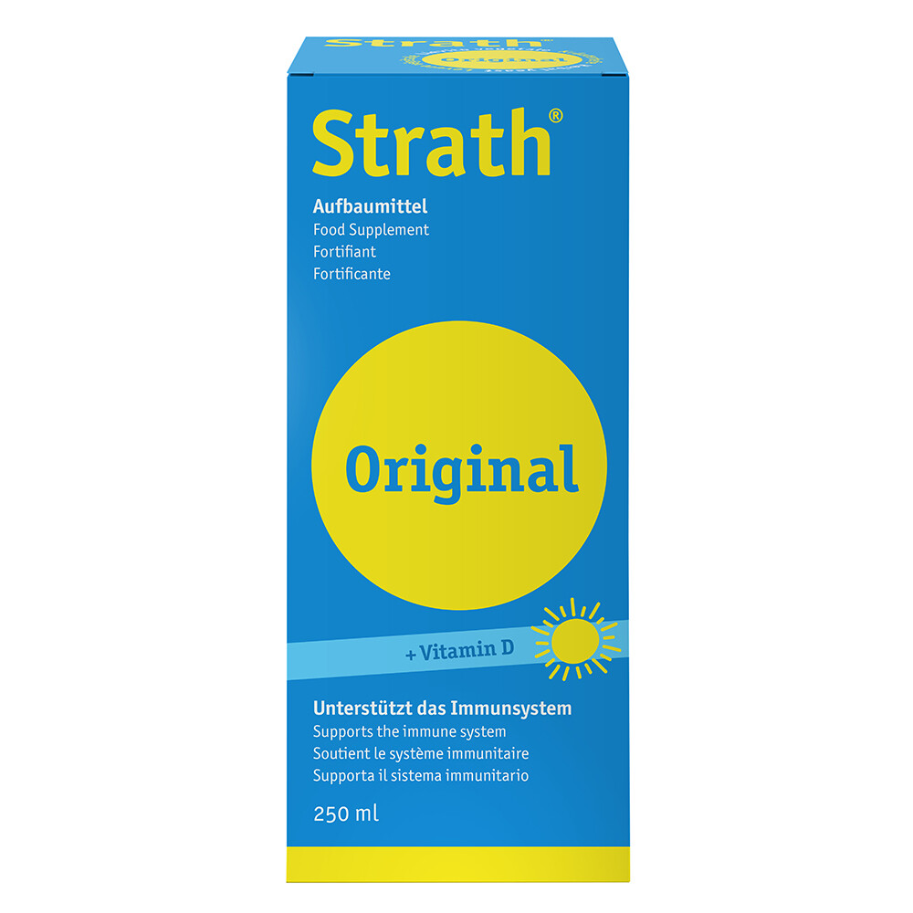 Strath Original + Vitamin D 250ml fermented vitamin D herbal yeast