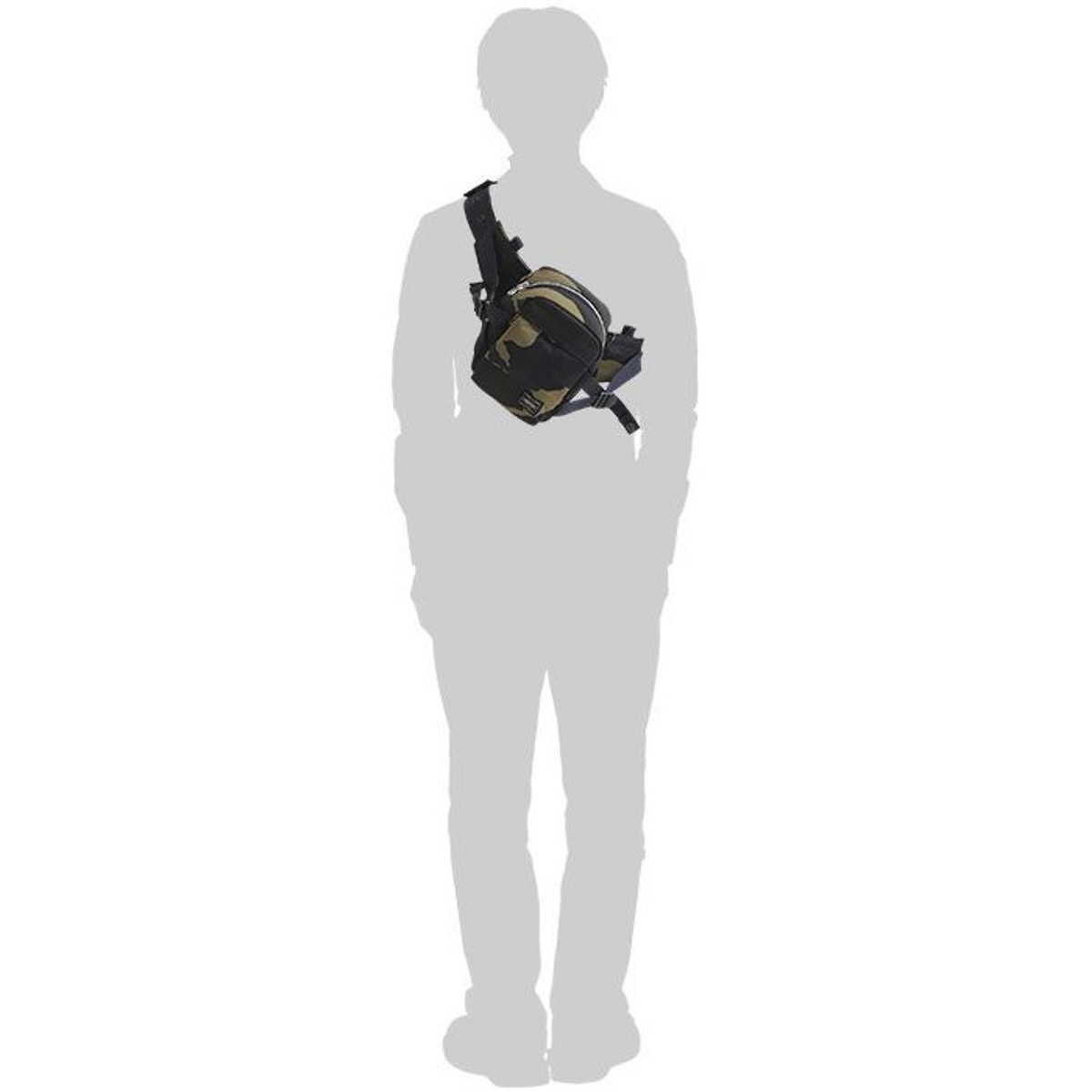 ASK availability First)PORTER / COUNTER SHADE FANNY PACK