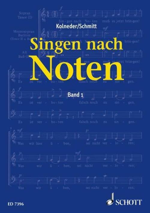 Thumbnail - Singen Nach Noten | Walter Kolneder (u. A.) | Deutsch | Taschenbuch |