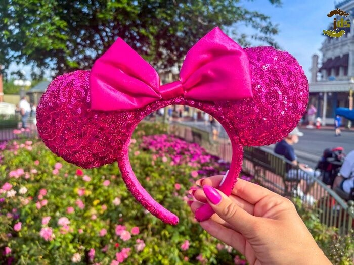 Bow Orchid Disneyland Ears Hot Pink Disney Parks Magenta  display picture 3