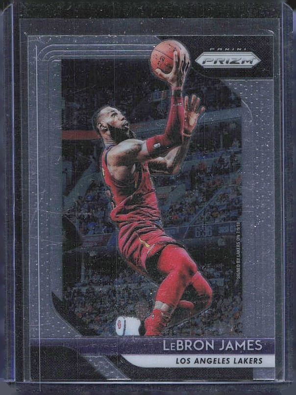 2018-19 Panini Prizm #6 LeBron James Los Angeles Lakers