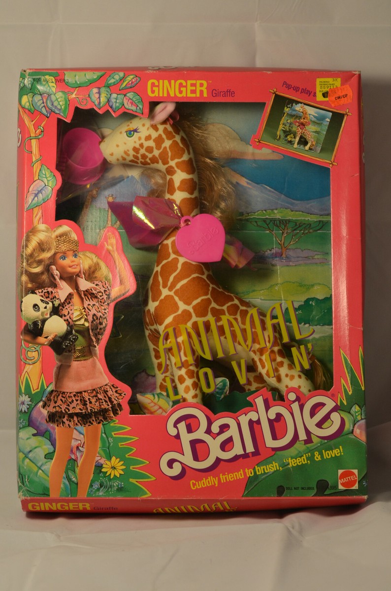 Animal Lovin' Barbie GINGER GIRAFFE - Mattel #1395 - NRFB | eBay