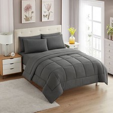 Full Size Comforter Set with Sheets - 7-Piece Bedding Collection - 1 Comforte...