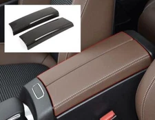 Carbon Fiber Center Console Armrest Box Cover Trim For Benz GLB GLA CLA 2020-22