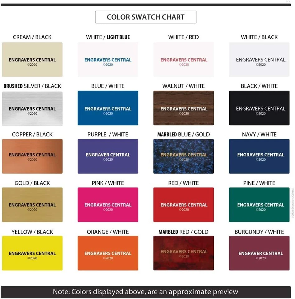 Placa personalizada con logo Hanukah y soporte base escritorio con bordes biselados - 2x8 Foto 2 de 4