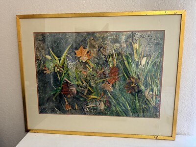Elizabeth Cavanagh Cohen Signed Watercolor Painting Alley Springs Creek Bank