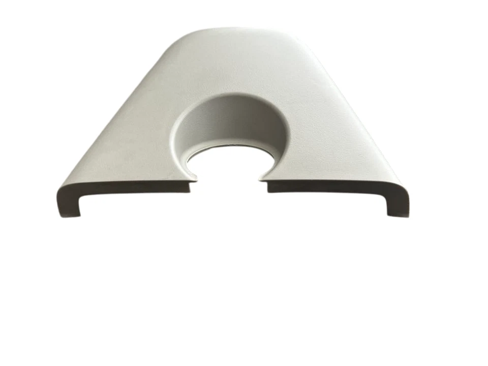 03-09 Mercedes W209 CLK interior espelho retrovisor tampa acabamento cinza fabricante de equipamento original - Imagem 2 de 4