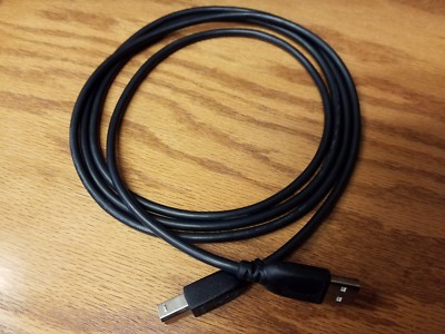 6' USB 2.0 AB Printer Type A Male to Type B Male Cable Cord Wire HP Epson Canon 