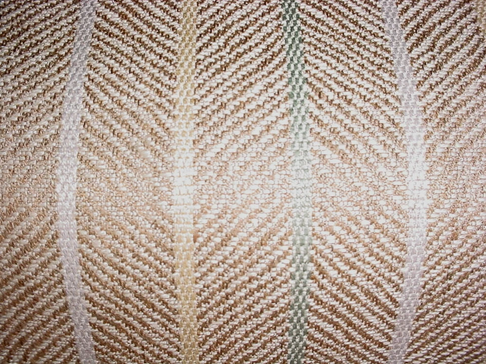 Tela de tapicería 7-3/8 años Brunschwig & Fils BR-10396 Silverton a rayas espiga Foto 3 de 4