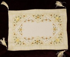 Embroidered Embroidery Table Placemats Runner Holiday Party Thanksgiving Fall