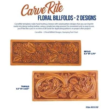 SLC Carving & Tooling Tracing Patterns for DIY Projects with 9 Dif. Patterns