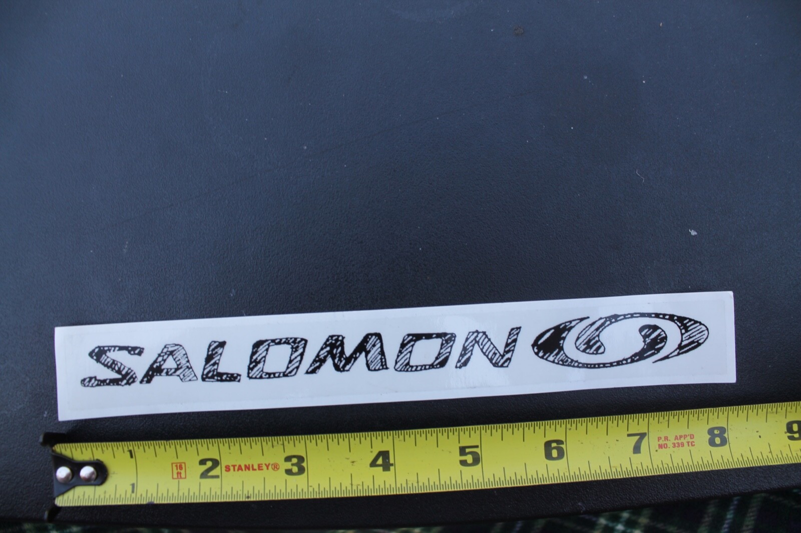 SALOMON ADESIVO Snowboard Sci Snow Mountain Originale SNB3 Vintage Snowboard