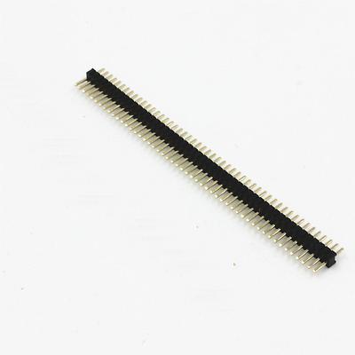 5pcs 50-Pin 50P 1.27MM Gold Plated Single Row Straight Male Pin Header Strip 