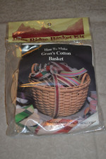 Blue Ridge Basket Kit, Grans Cotton Basket 7" x 9.5", Commonwealth MFG Co
