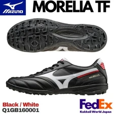 MIZUNO Futsal Shoes MORELIA TF Black / White Q1GB1600 01 NEW!!
