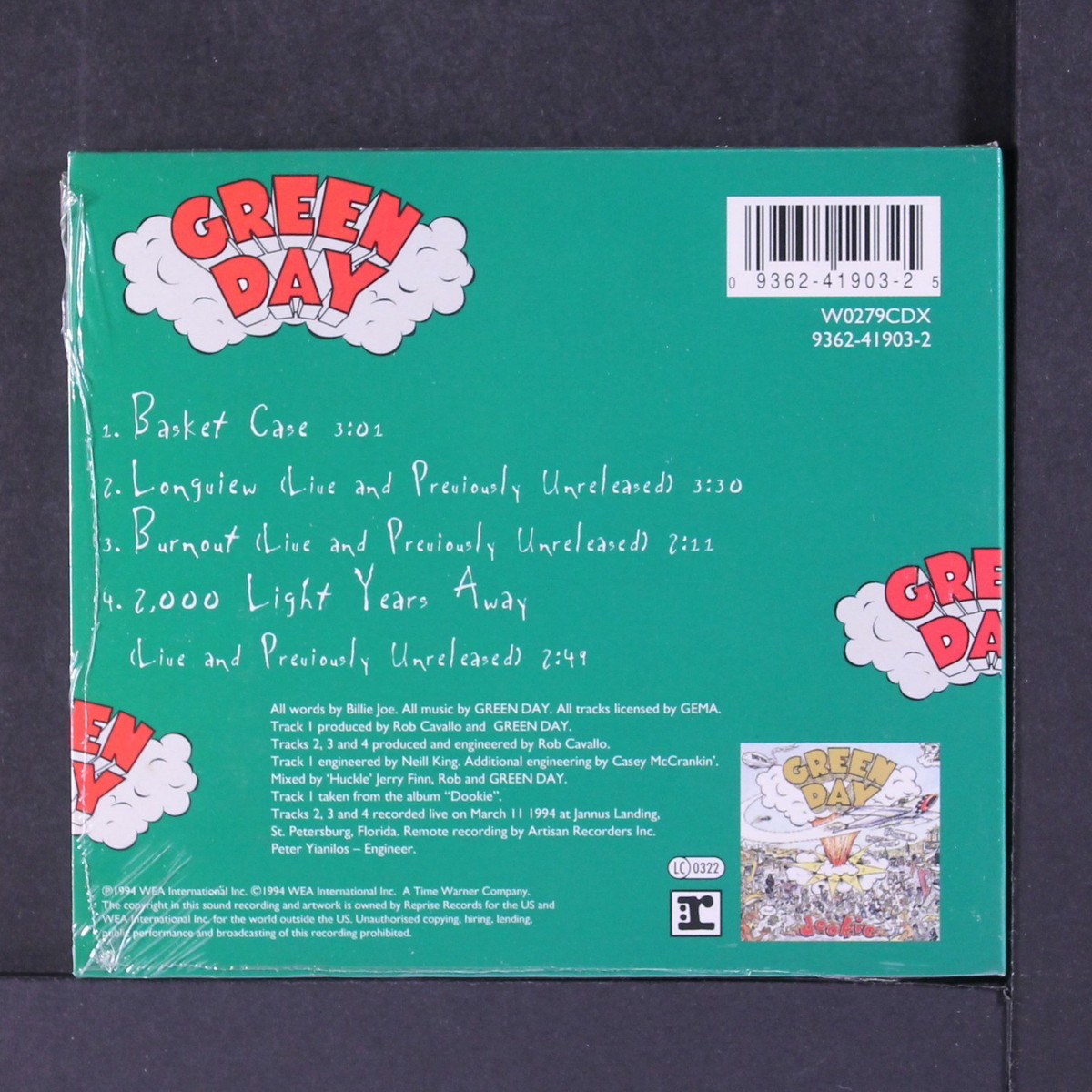 GREEN DAY: basket case REPRISE CD Single UK Sealed | eBay