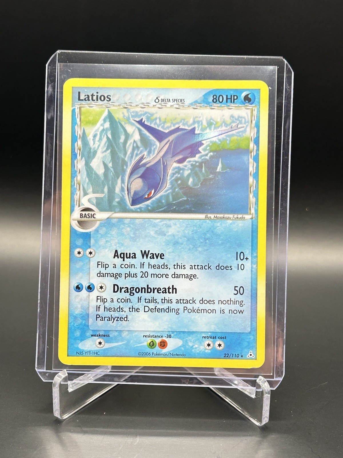 Pokémon TCG Holon Phantoms Flood Rush Deck Exclusive Latios 22/110 Holo LP