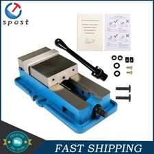 5" Bench Vise Lockdown CNC Milling Machine Vise Clamping Vice Plier Milling