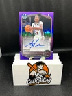 2025-26 Bowman #CPA-AW Ayla McDowell Chrome Prospect Autographs Purple /250