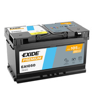 Batteria Exide EA1050 PREMIUM 12V 105Ah 850A LH4 B13 per IVECO DAILY IV Bus