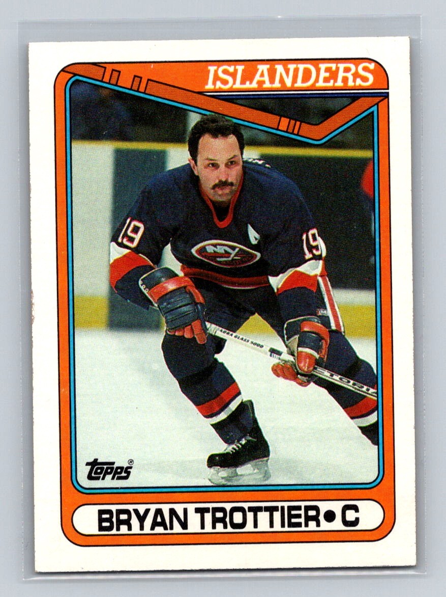 1990-91 Topps #291 Bryan Trottier New York Islanders