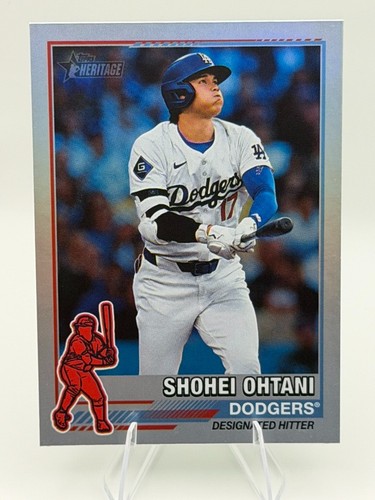 2025 Topps Heritage Shohei Ohtani 1976 Redefined Holograph Foil Parallel #76R-16