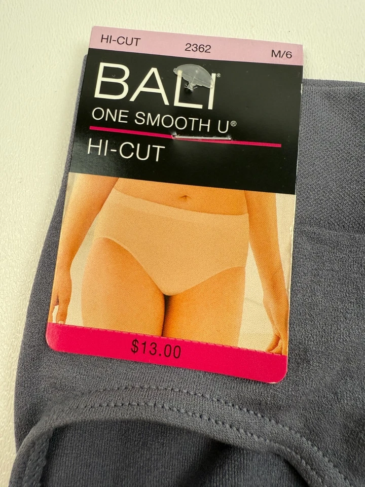 Bragas Bali One Smooth U Corte Cintura Alta Gary Talla M/6 Nuevas con Etiquetas Foto 3 de 4