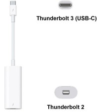 Apple Thunderbolt 3 USB-C to Thunderbolt 2 Adapter A1790 MMEL2AM/A Genuine OEM