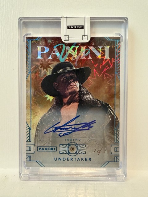 2023 Panini The National WWE Undertaker VIP Diamond Auto #1/1
