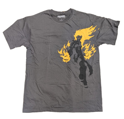 Magic the Gathering Chandra T-Shirt Shirt Short Sleeve Size Large New - JR169