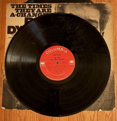 Bob Dylan The Times They Are A-Changin' Vinyl LP 1964 Original