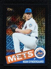 2020 Topps Silver Pack 1985 Chrome Baseball Series 2 Black Noah Syndergaard 0r8j
